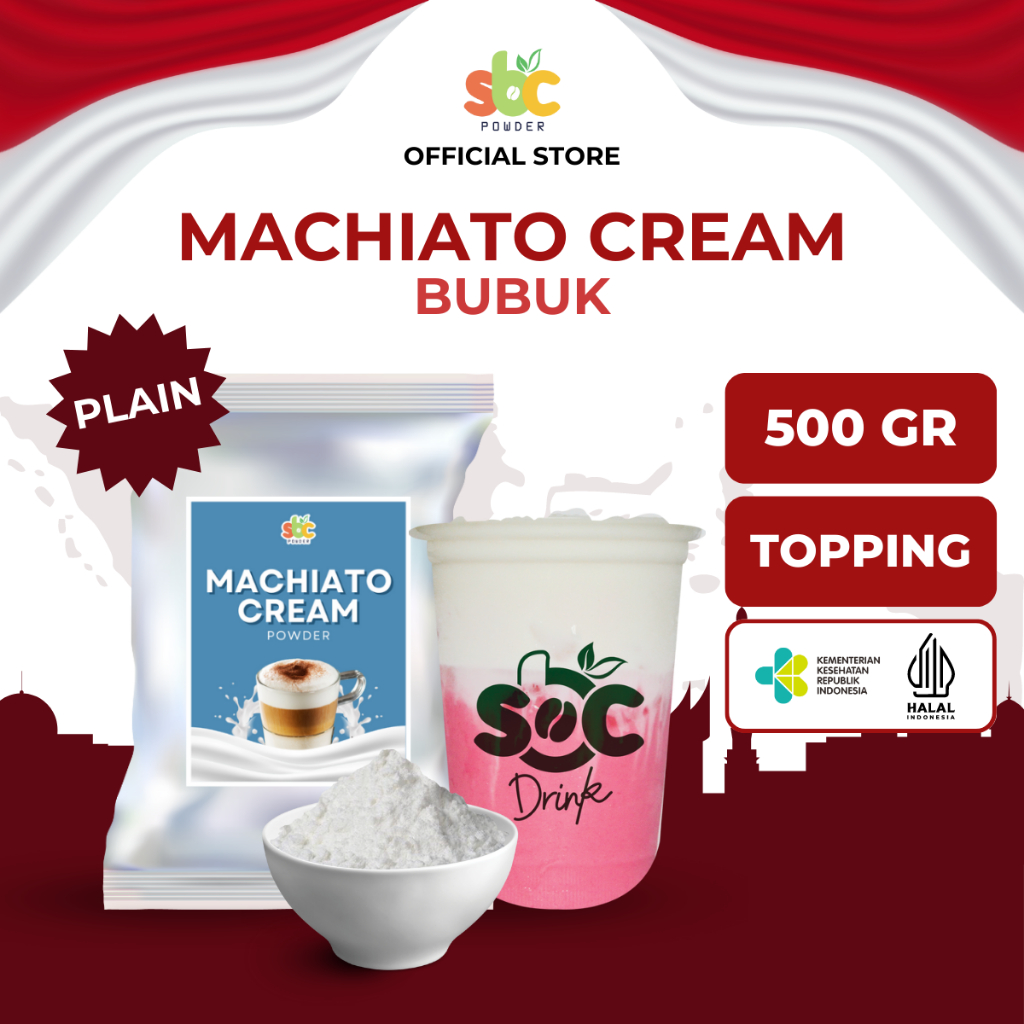 

SBC - Machiato Cream Powder 500 Gram / Machiato Cream 1Kg