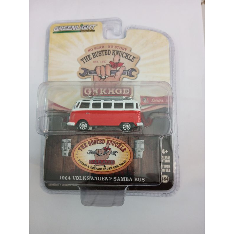 39120-D GREENLIGHT 1:64 VOLKSWAGEN® SAMBA BUS