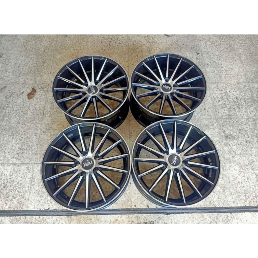Velg Mobil Hsr Wheel Tsukuba Ring 17 Velg Bekas Mobil Civic Fd, Hrv, Innova, Luxio, Apv, Grand Max