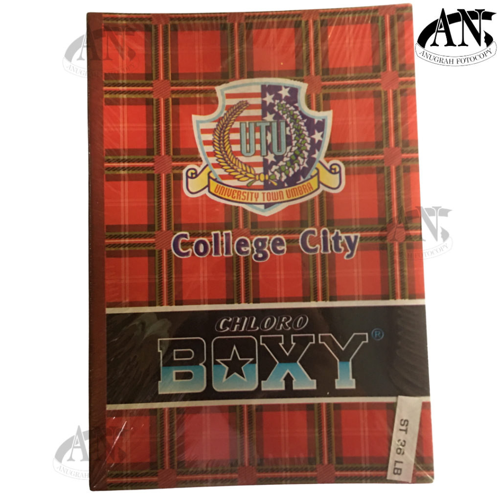 

Buku Chloro Boxy isi 36 lembar 1 Pack (10 pcs)