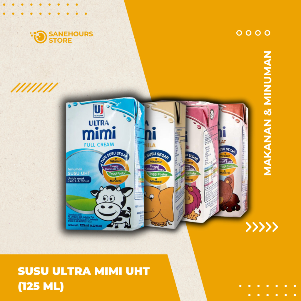 

Ultra Mimi Susu UHT (125 ML)