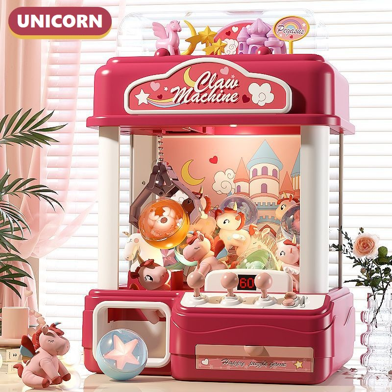 15 BONEKA / JUMBO CLAW MACHINE - MESIN RUMAH ISI 15 DOLL 20 BALL 24 KOIN EDUKASI AUTO CLAW MACHINE C