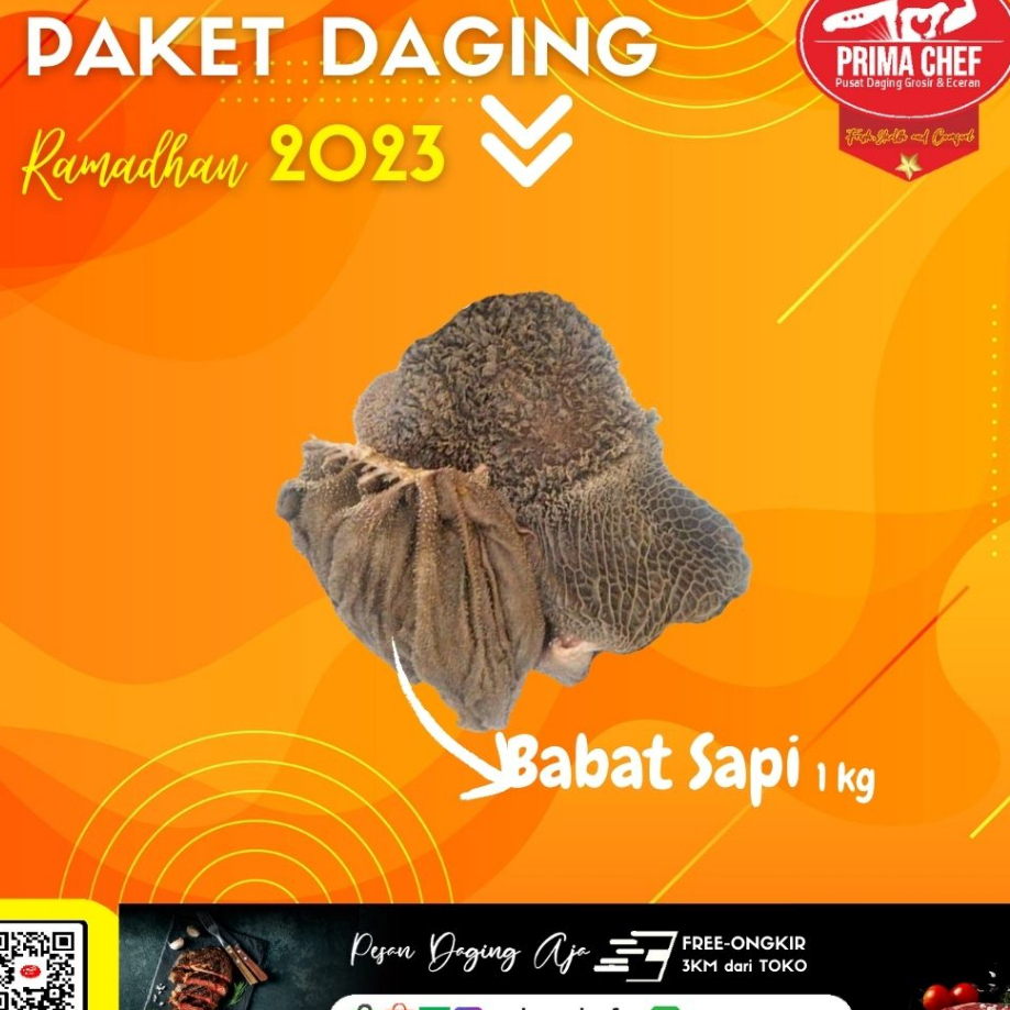 

Babat Sapi 1 Kg