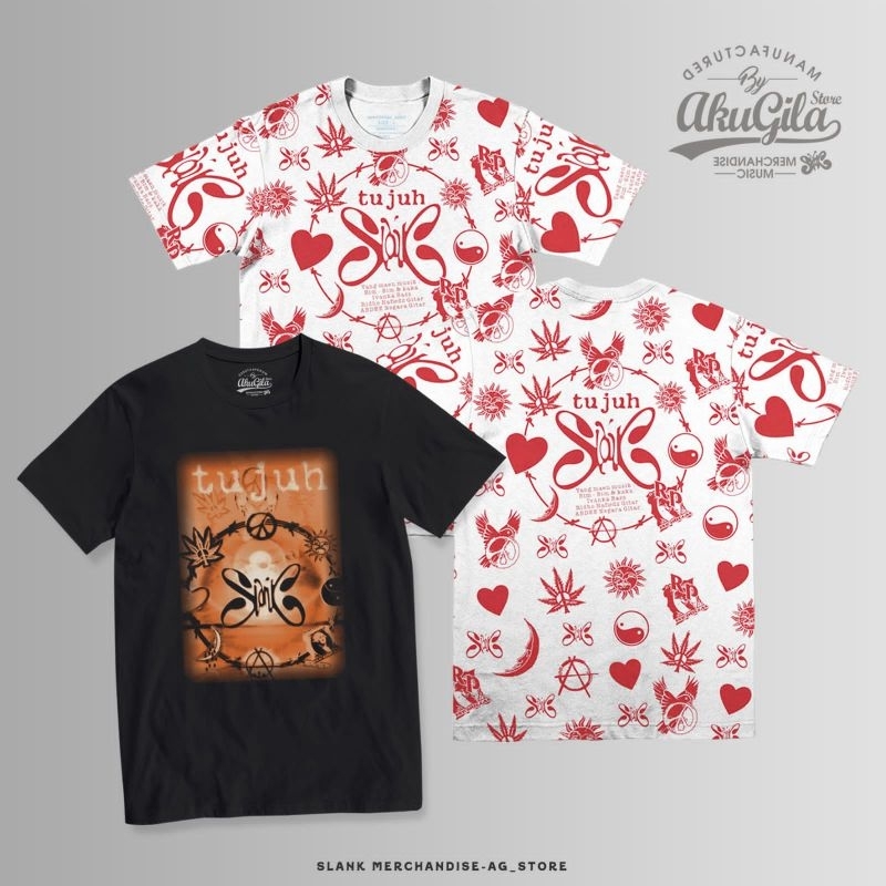 kaos slank tujuh