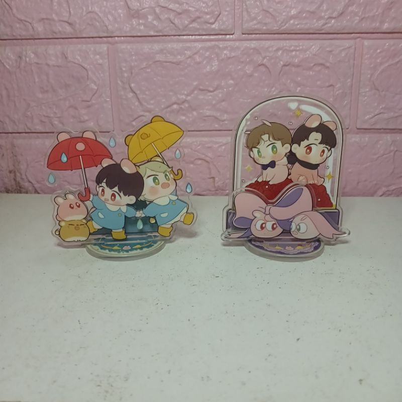 Acrylic Stand double layer Yibo Zhan Zaobobo Bjyx Official