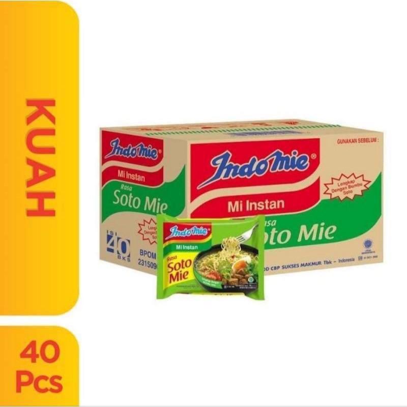 

INDOMIE SOTO 1 DUS ISI 40 PCS / INDOMIE SOTO