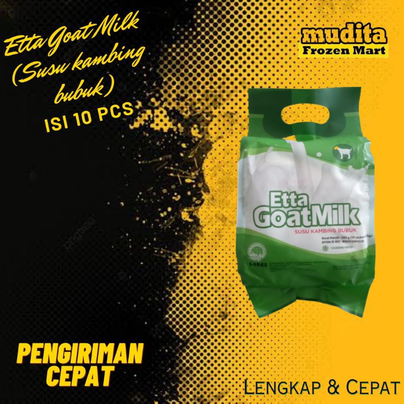 

Etta Goat Milk, Susu kambing Bubuk