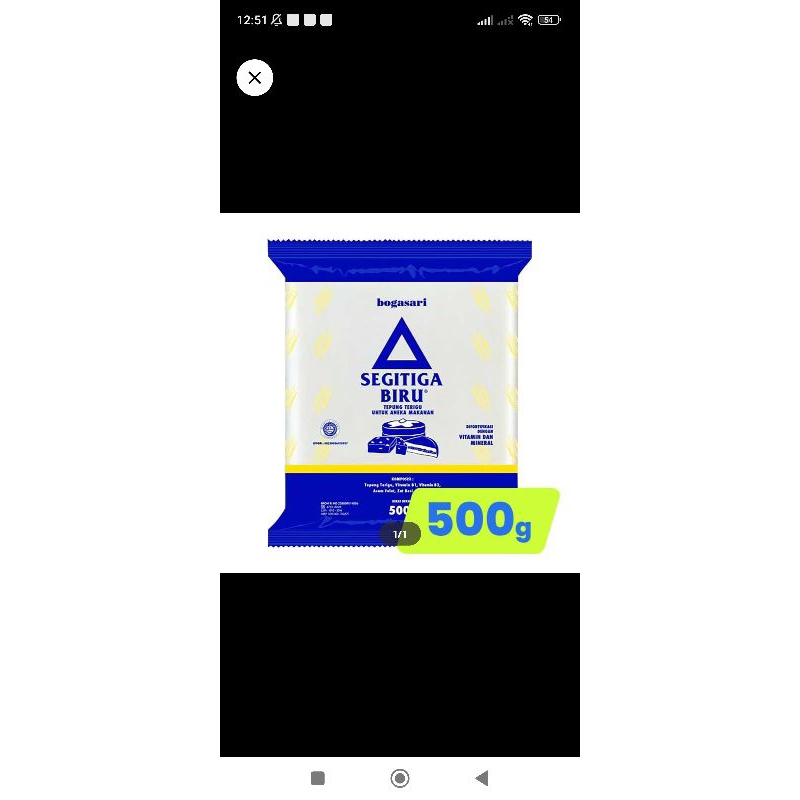 

segitiga biru 500gr