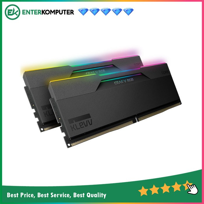 KLEVV CRAS V RGB DDR5 PC51200 6400MHz 32GB (2X16GB) / RAM DDR5 32GB