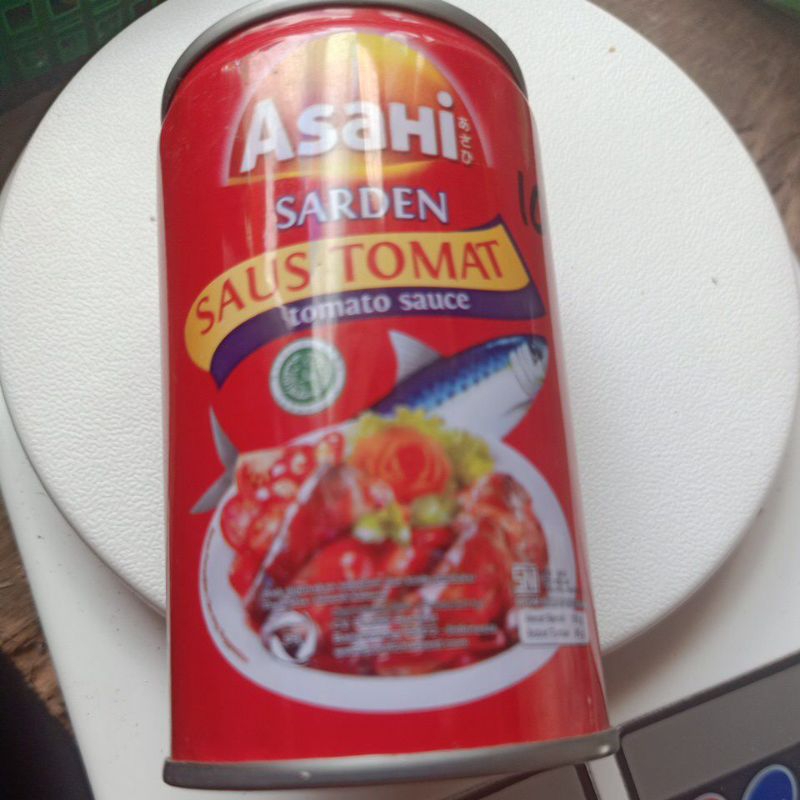 

Ikan Kaleng sarden saus tomat Asahi