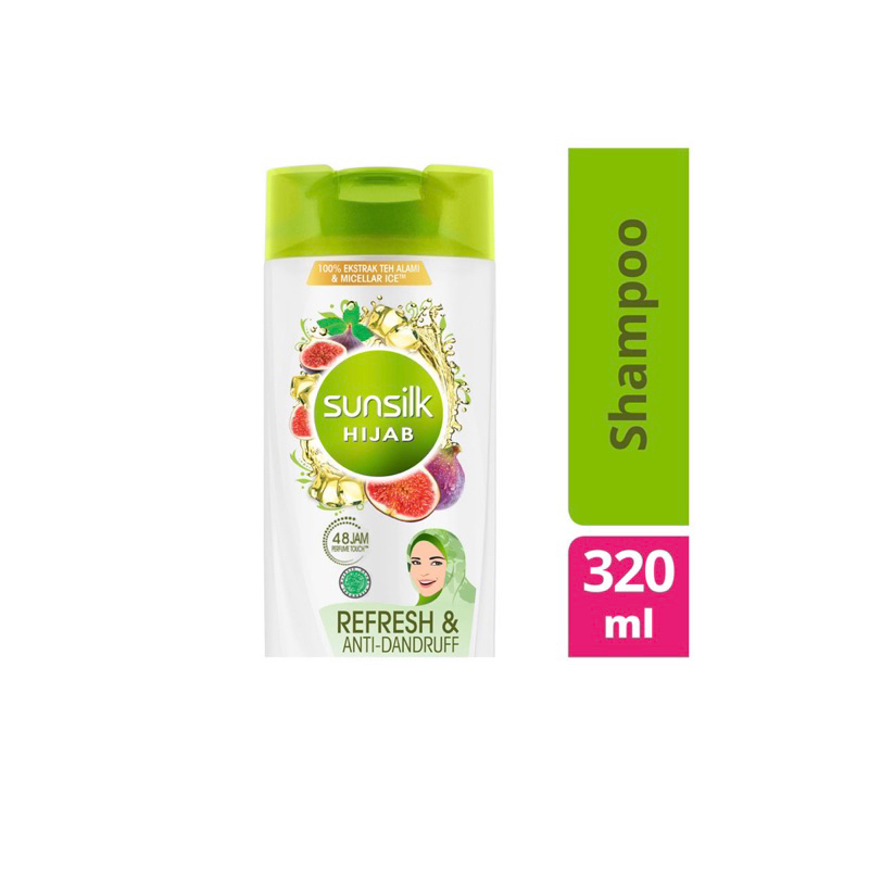 sunsilk shampoo hijab refresh 320ml