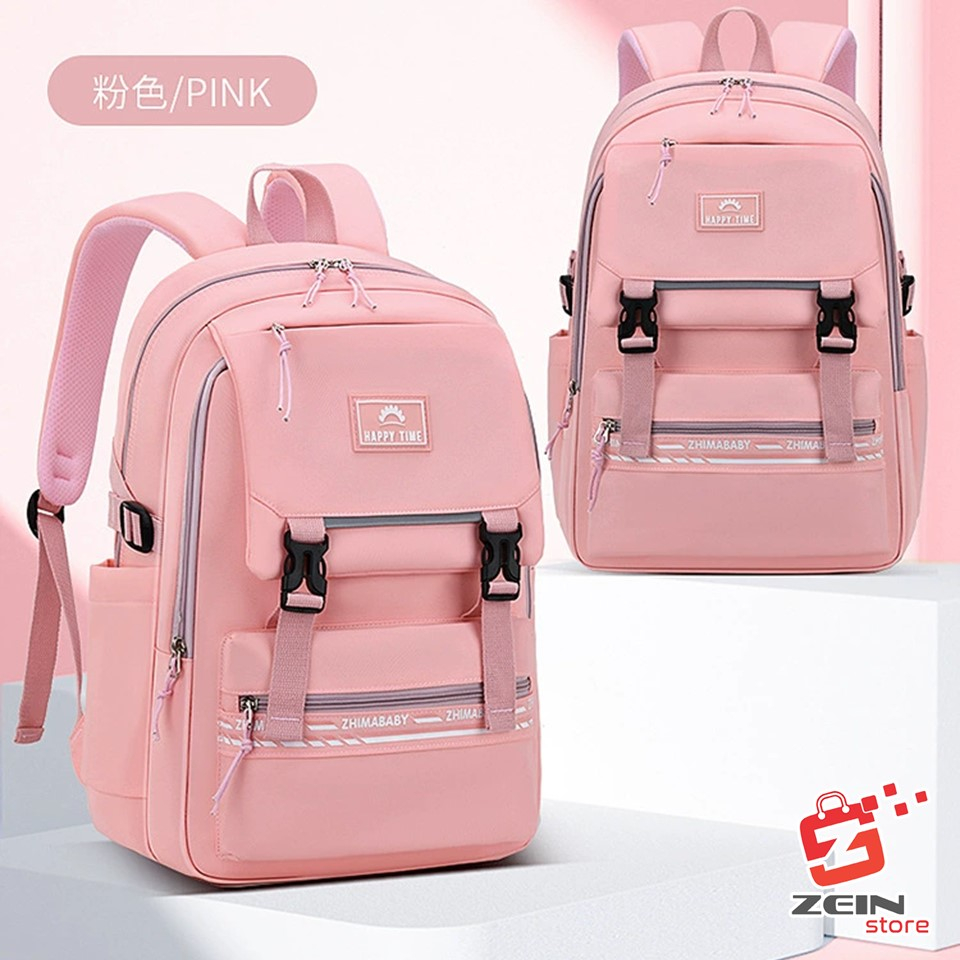 ZHIMA BABY 2298 Ori9inal 100% - Tas Ransel Sekolah Import Best Quality - Tas Ransel Korea - Ransel Anak Sekolah SD SMP SMA