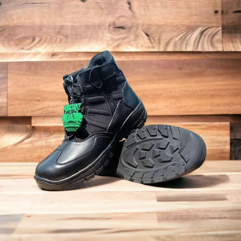SEPATU PDL NINJA PENDEK MARCHAZ KULIT SAPI ASLI