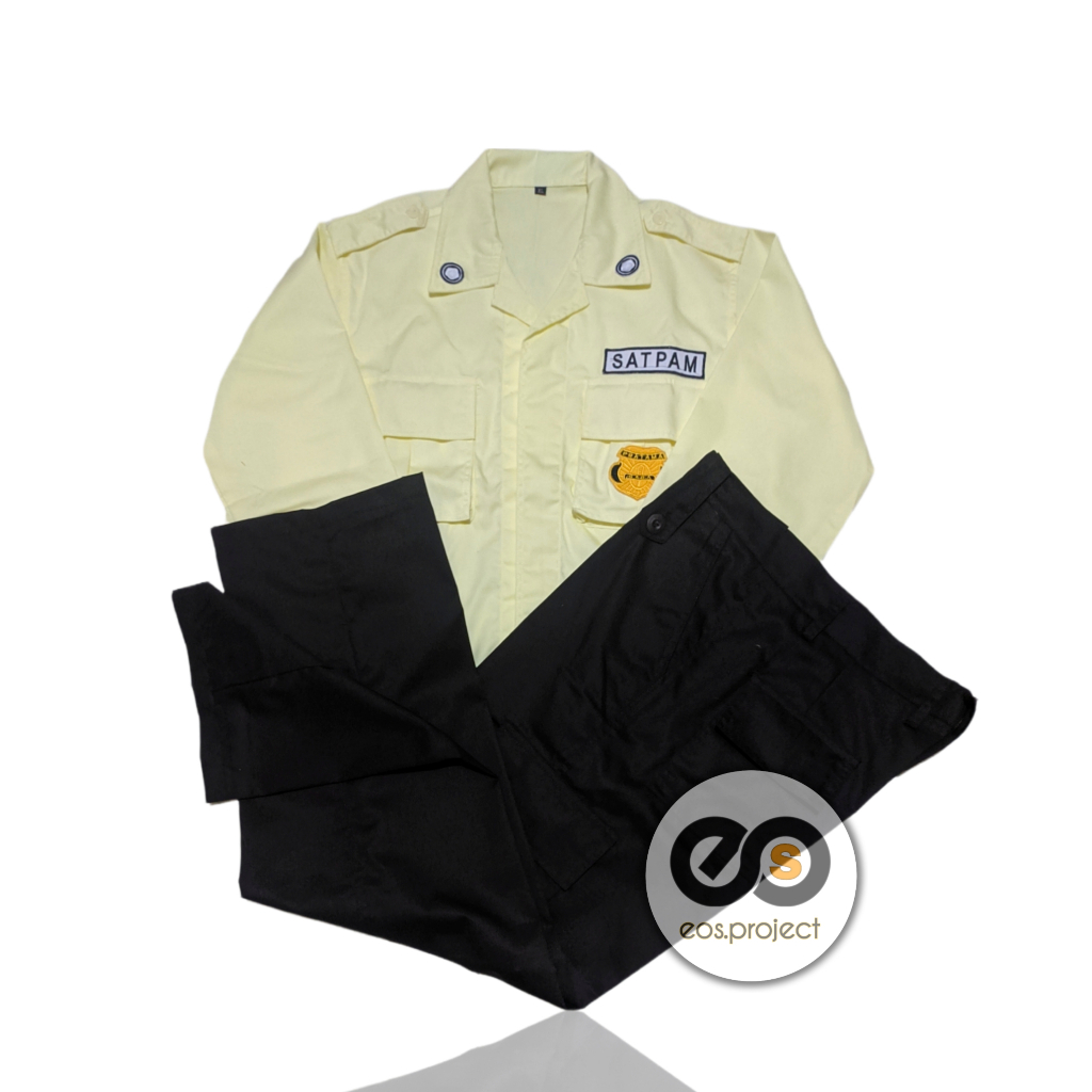 SERAGAM PDL SECURITY CREAM TERBARU