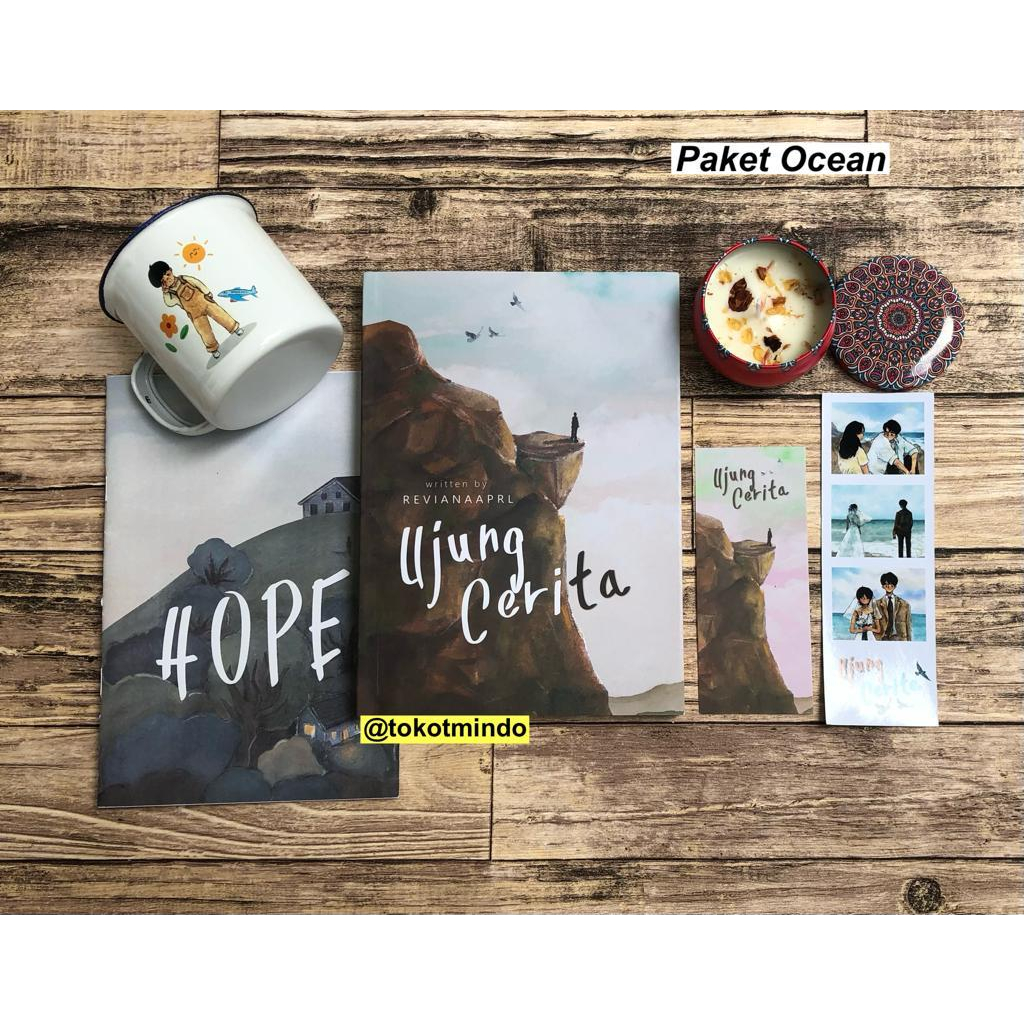 ORIGINAL Novel UJUNG CERITA (Revianaaprl) + Bonus - Penerbit Tekad