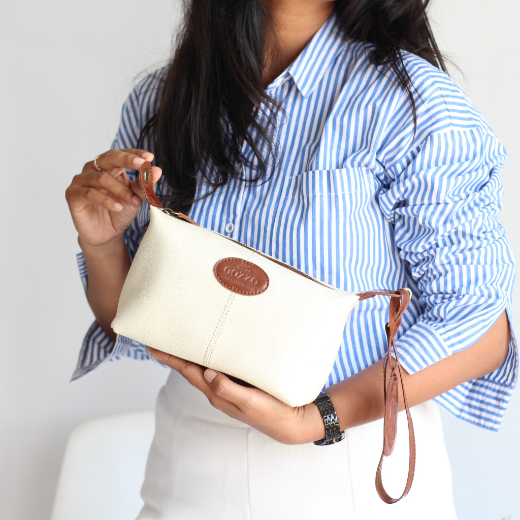 Gozzo Leather Tas Selempang Wanita Kulit Aasli Naura-Gratis Grafir Nama Unik & Eklusif