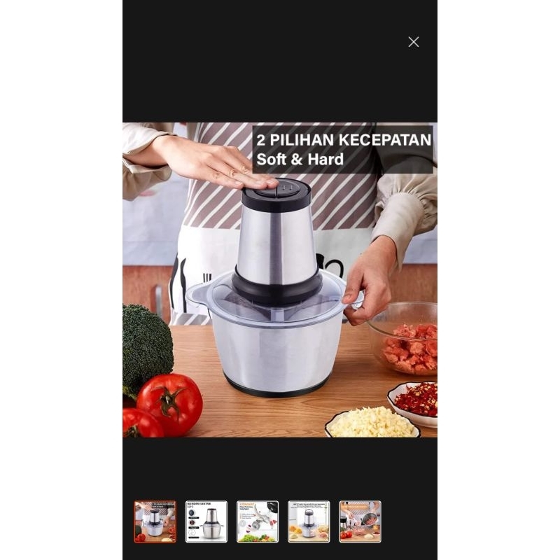Mesin giling daging/chopper  blender daging stanless