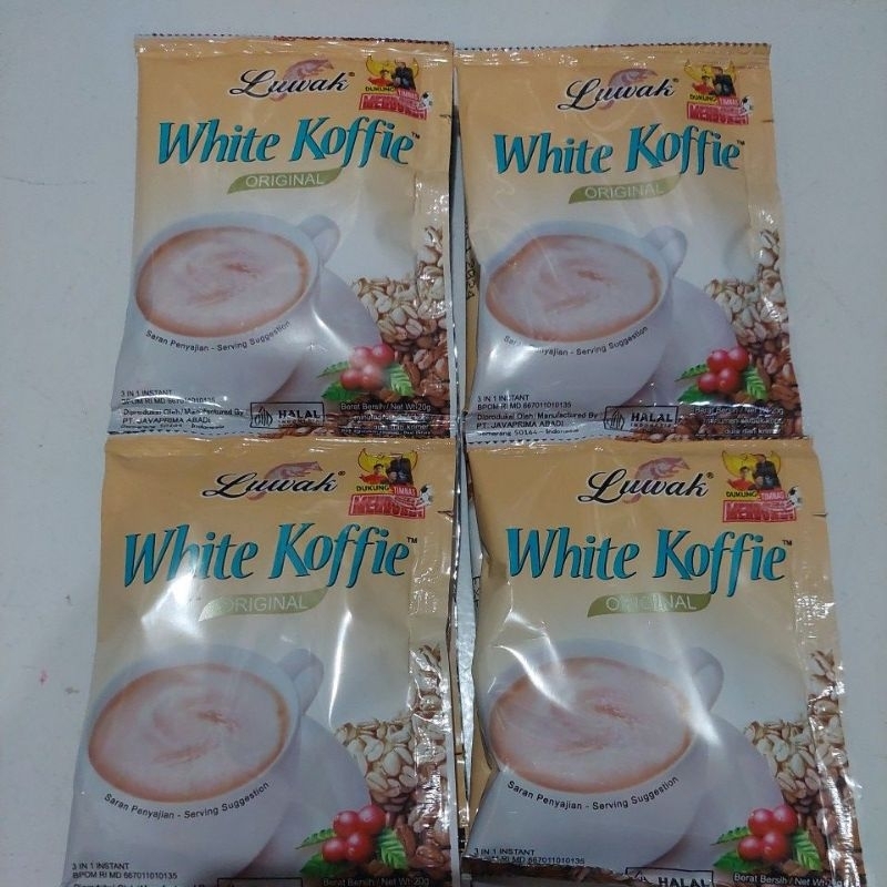 

Luwak white koffie original 10 sachet