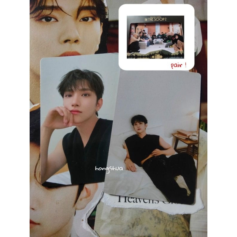 Photocard Joshua Seventeen Op1 Attaca Topang Dagu In The Soop Murah seventeen