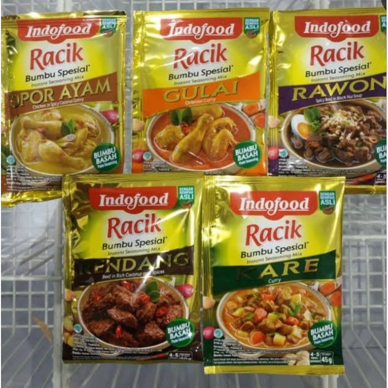 

bumbu indofood rendang, opor, gulai 45 gr