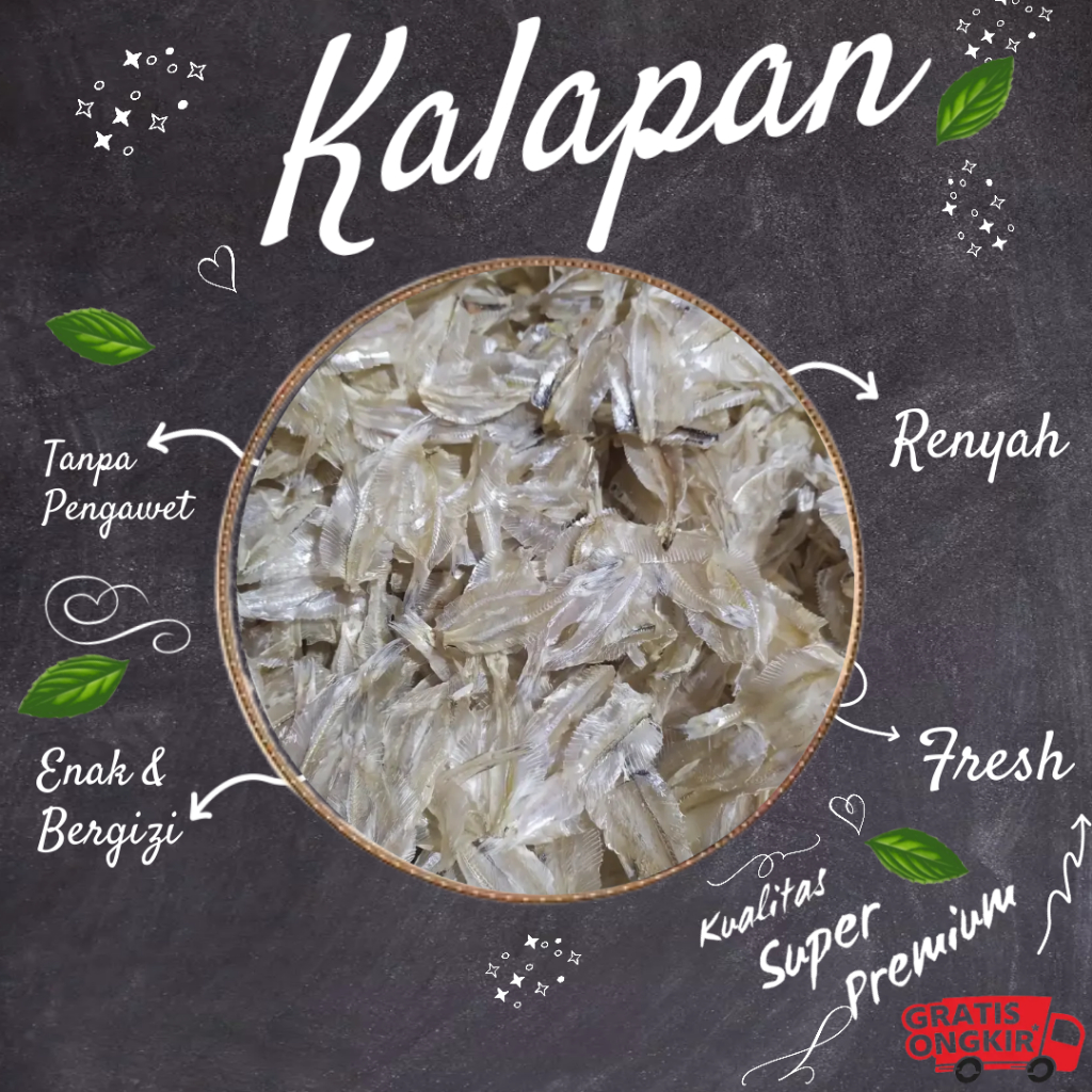 

Ikan Asin Kalapan Tipis Tanpa Tulang Kualitas Super Premium