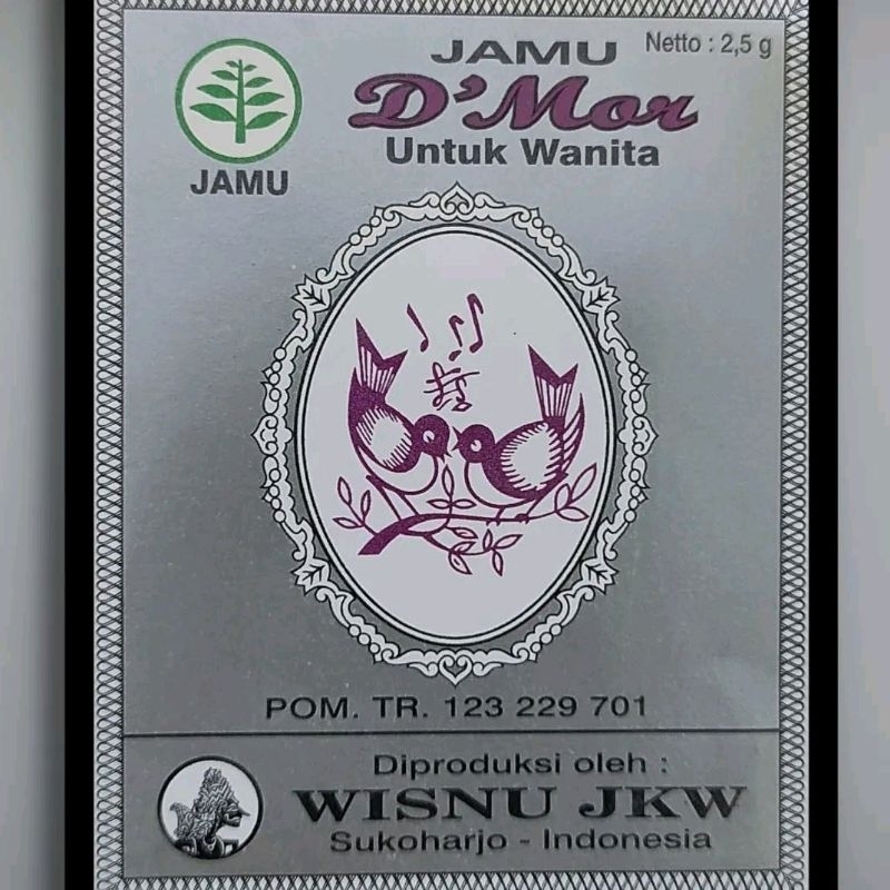

Jamu D'MOR (Untuk Wanita)