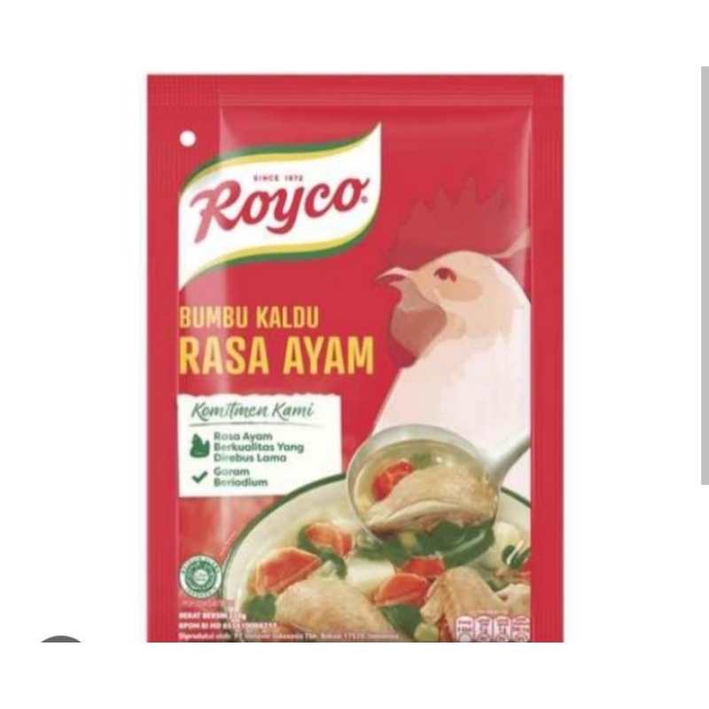 

Royco Kaldu Ayam 100 gr Sayur Segar Palembang