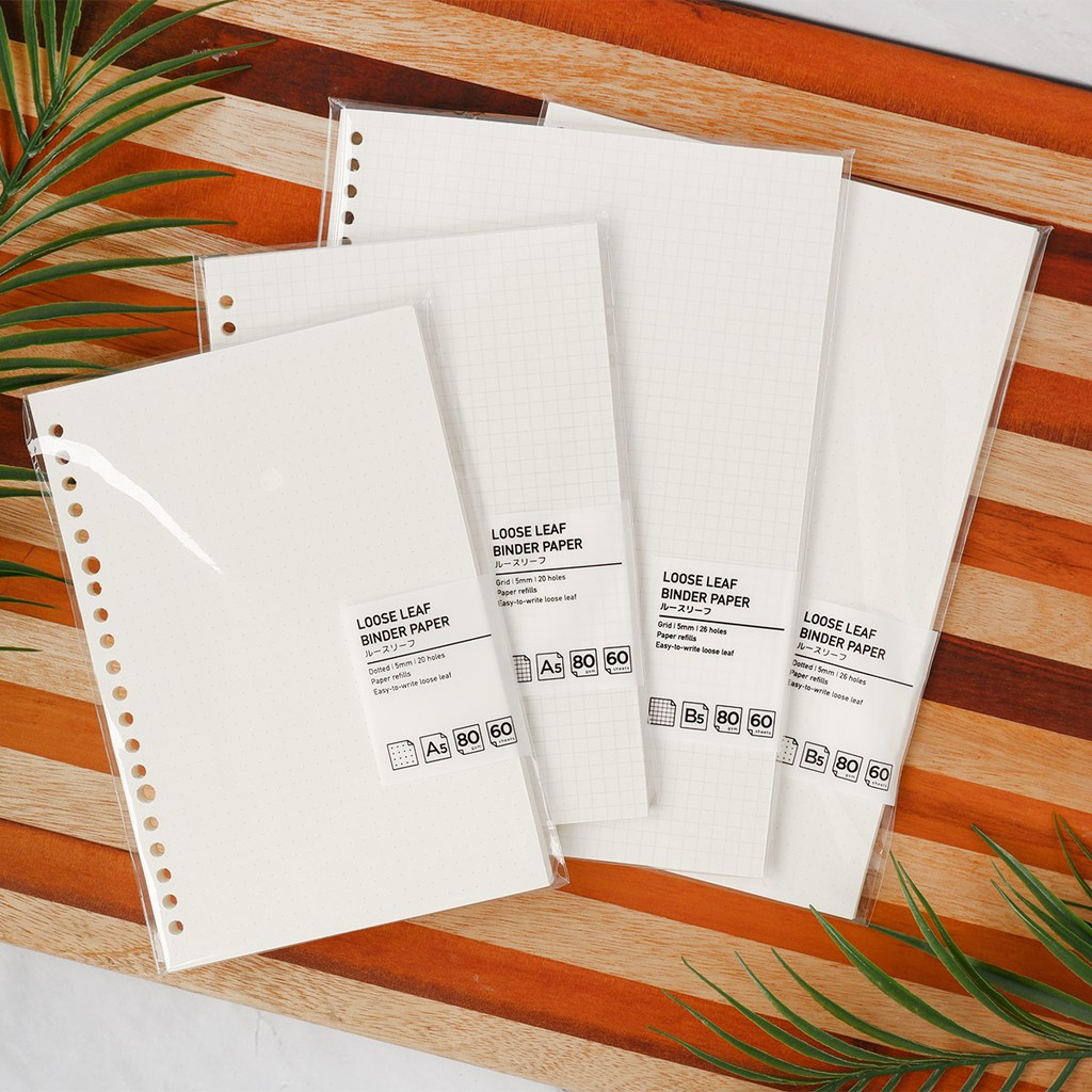 

Loose Leaf - Isi Binder - Kertas file - Loose Leaf B5- Pulp.co