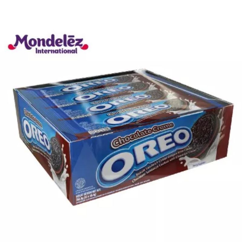 

OREO BISKUIT CREAM COKELAT BOX ISI 12