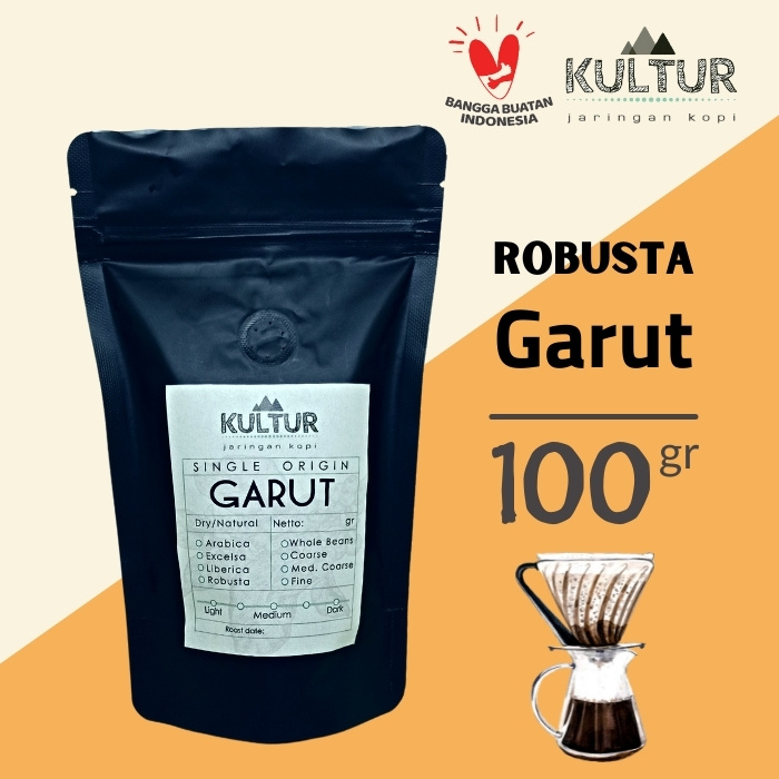 

COFFEE BEAN BIJI KOPI ROBUSTA GARUT 100 GR