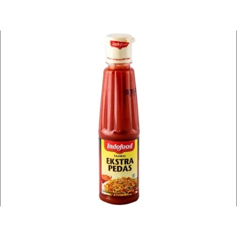 

° Indofood Saus Sambal Ektra Pedas Botol 275ml