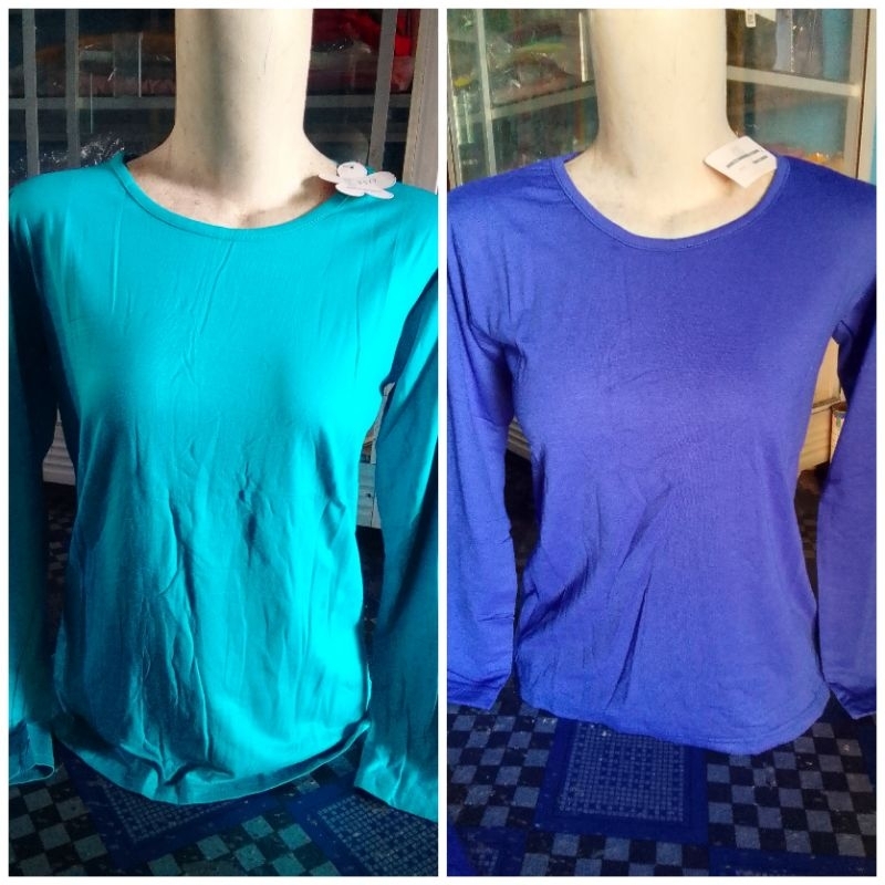 kaos panjang manset dewasa size standar