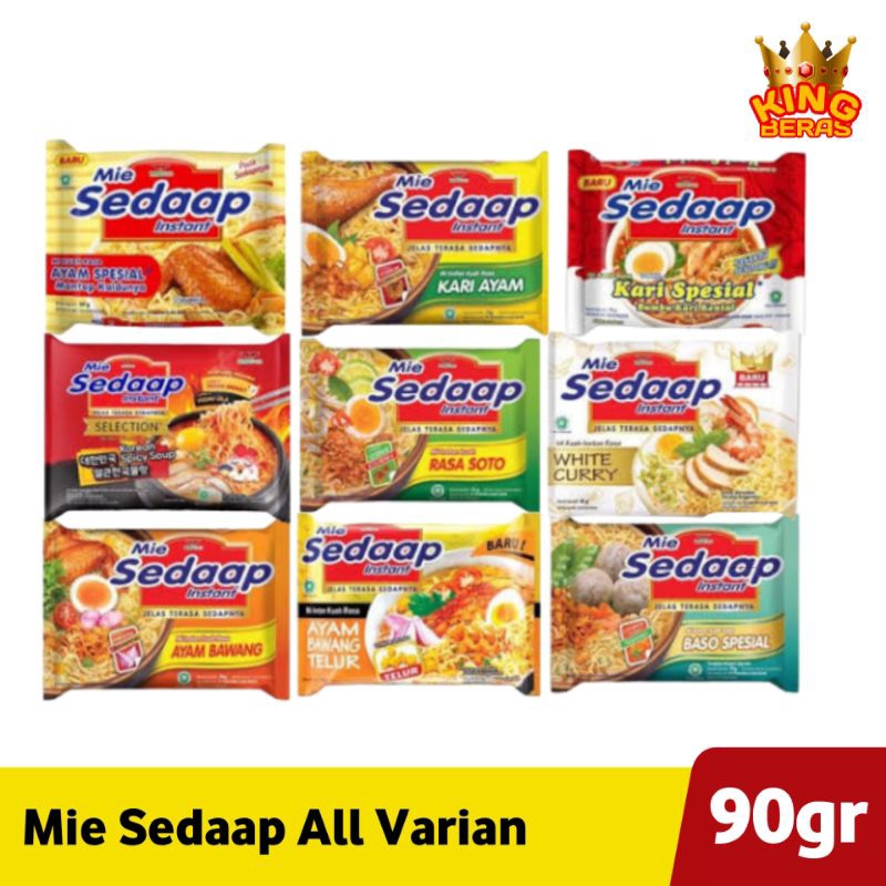 

MIE SEDAP ALL VARIAN