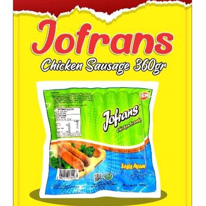 

sosis ayam jofrans isi 15pcs