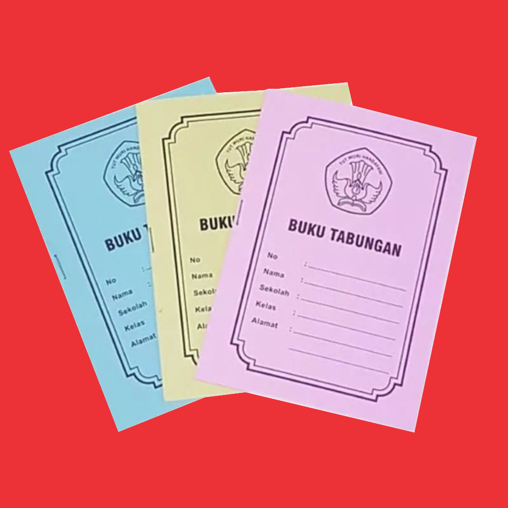 

Buku Tabungan 6 Lembar Anak Sekolah PAUD TK SD MI