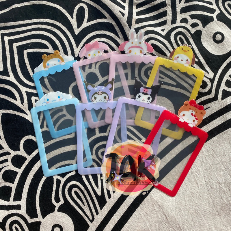 Ready - Sanrio Soft Photocard Card Holder Kuromi Cinnamoroll Hello Kitty My Melody Pochacco