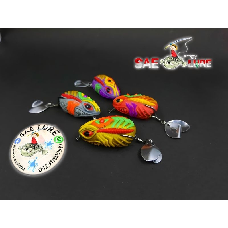 Soft frog SAE LURE 3D