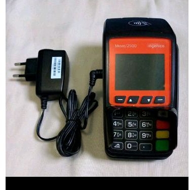charger mesin EDC ingenico move 2500