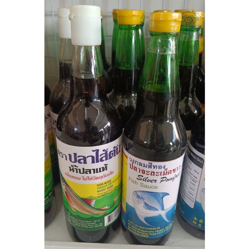 

KECAP IKAN SAITON Brand / Fish Sauce / Kecap Thailand / He Lou