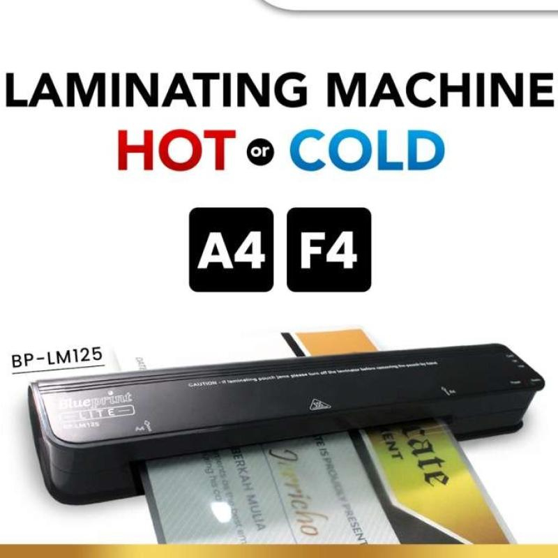 

Blueprint LM125 Mesin Laminating Machine Hot Cold A4 F4 270 Watt