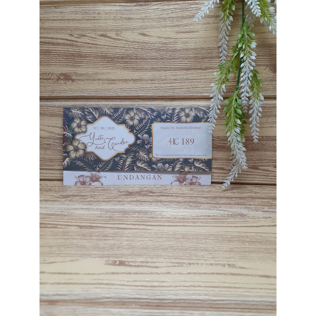 Blangko Undangan HC 189 Murah