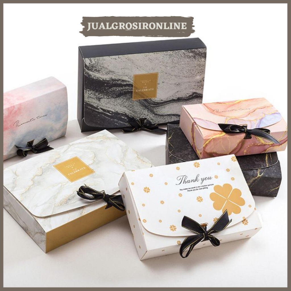 

GIFT BOX / Kotak Hampers Marble / Box Hadiah Kado Unik