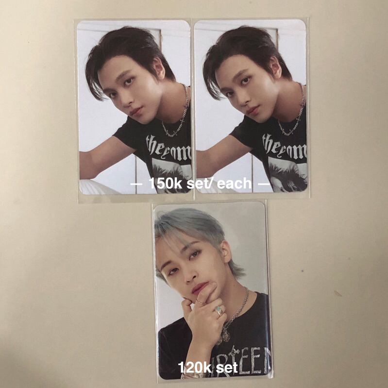 CEK BIO photocard / pc 1st MD NCT 127 ay-yo 4x6 photoset ayyo haechan mark