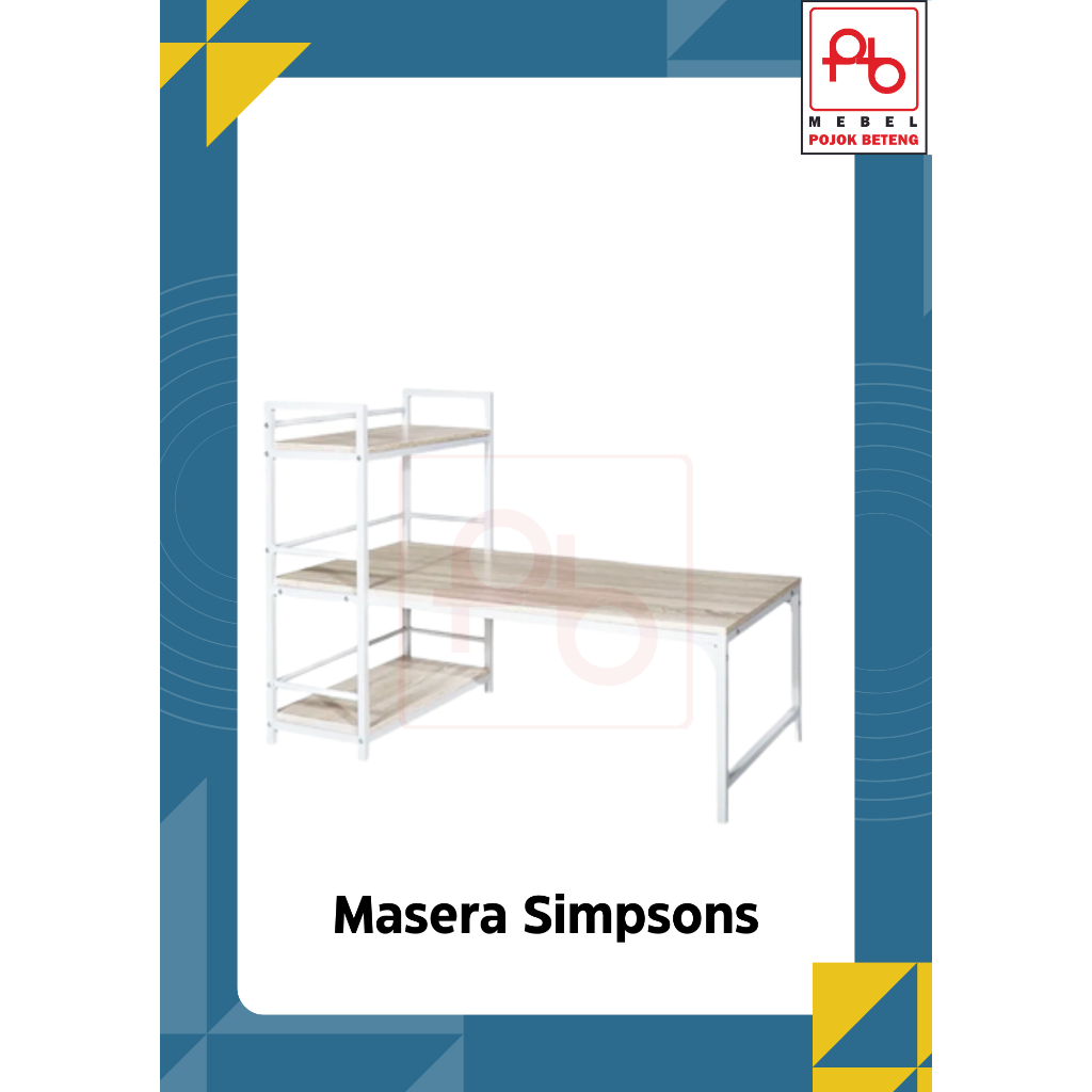 Meja Belajar Lesehan Masera Simpsons Olympic Jogja