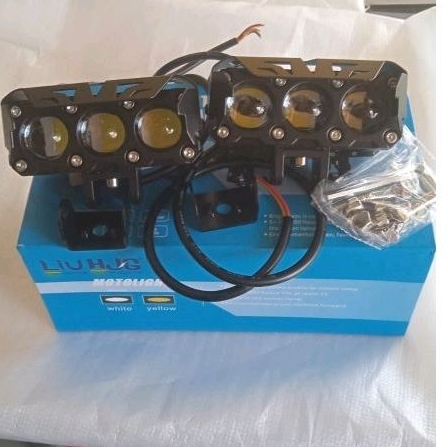 Lampu Tembak Foglamp SQL 3 MATA Superbright Hi Loo 60 Watt