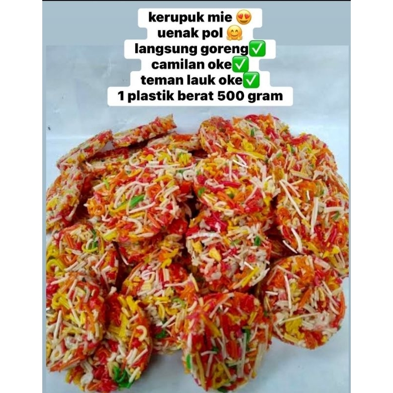 

±500gram KRUPUK MIE MENTAH