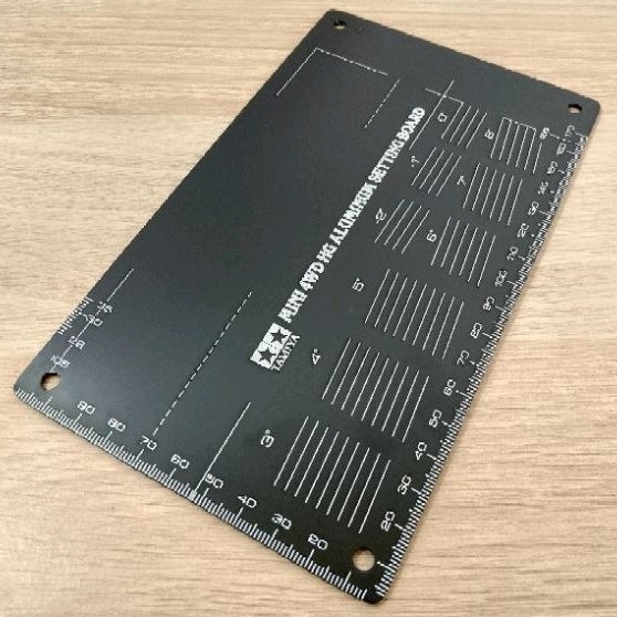 Tamiya - Aluminium Setting Board Mini 4WD  - Rep