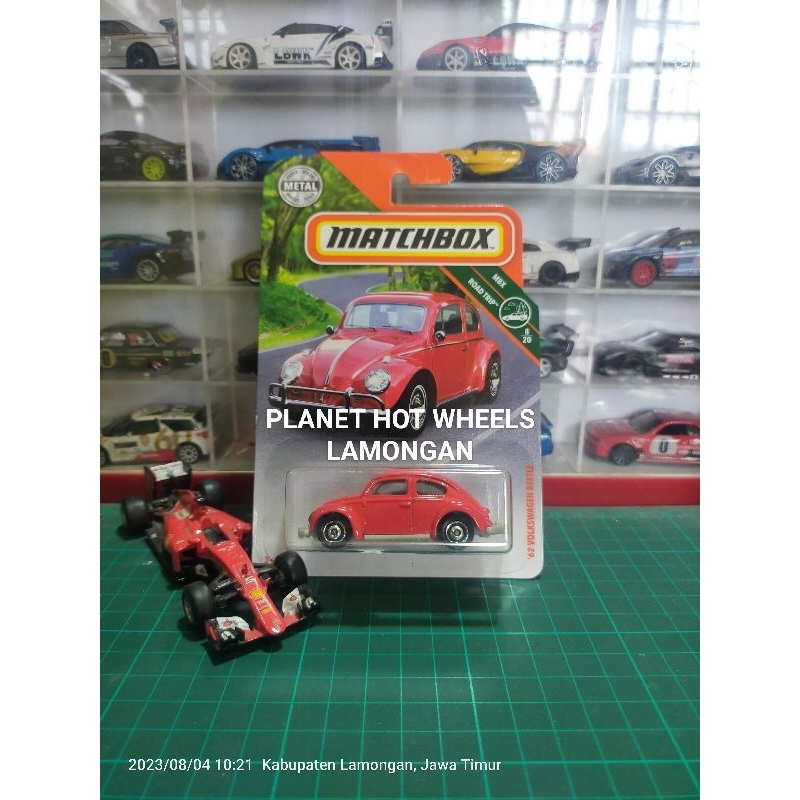matchbox 62 volkswagen beetle merah