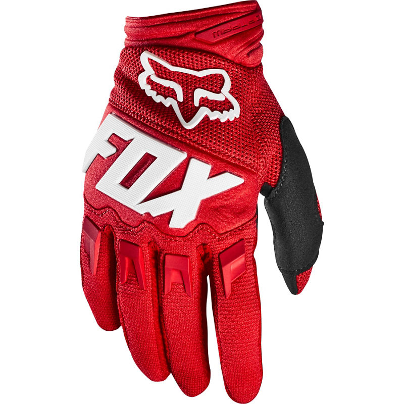 Fox Dirtpaw Glove Red Sarung Tangan Trail Enduro MTB Motocross Original Fox Racing
