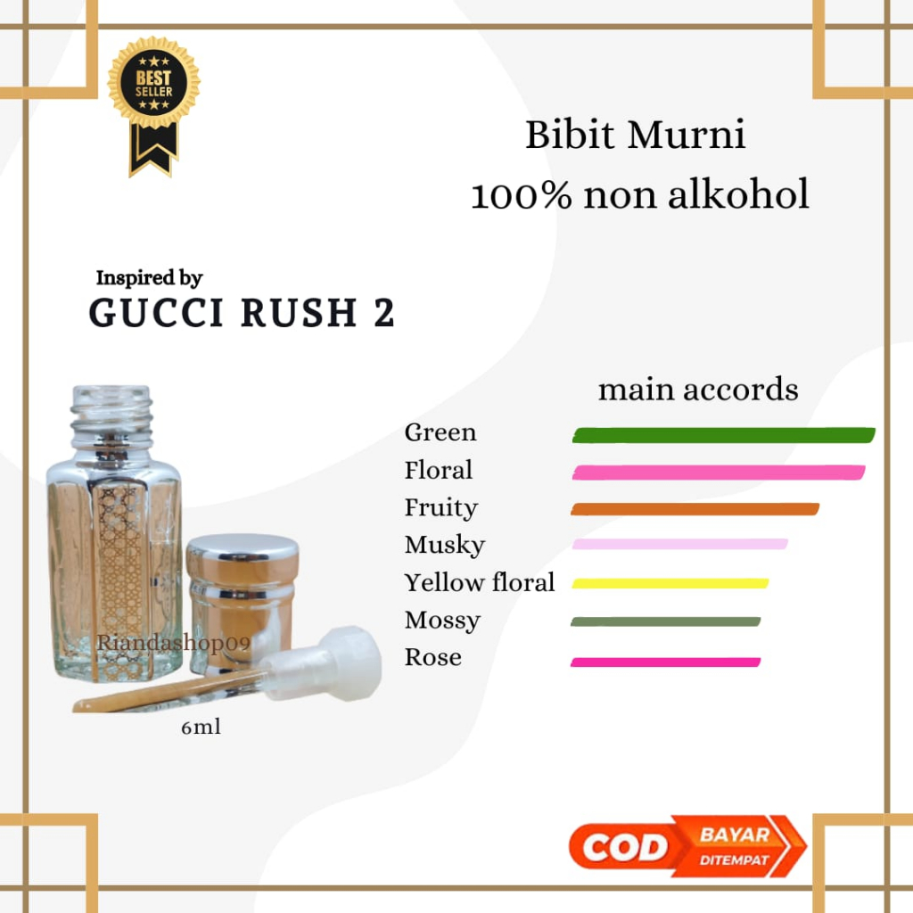 Bibit parfum Gucci rush 2
